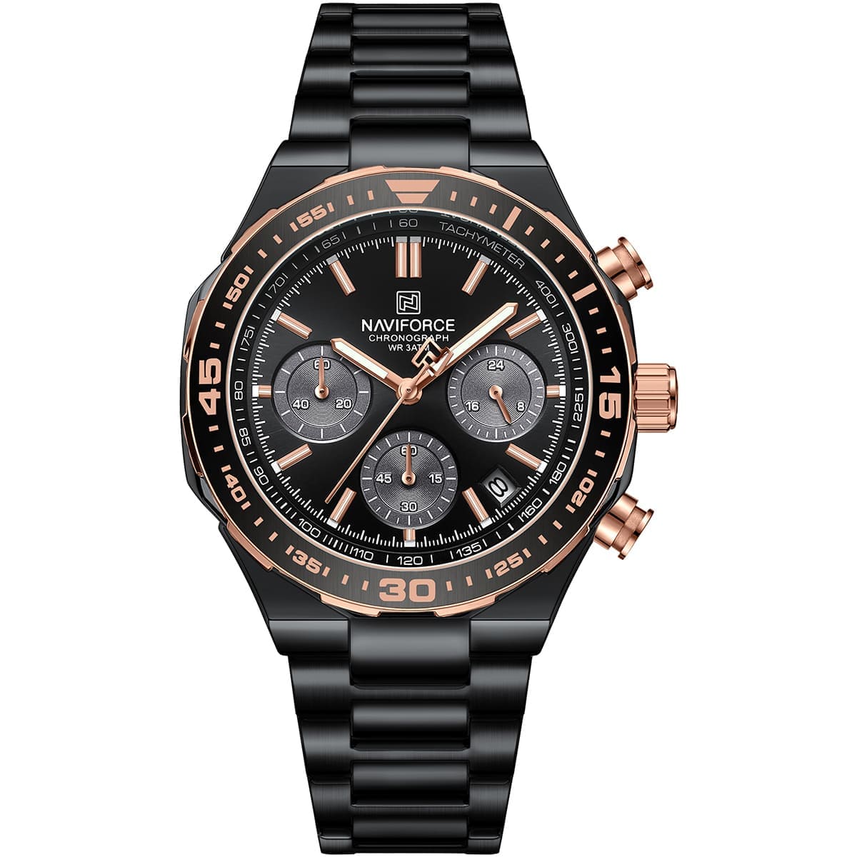 Naviforce Watch For Men NF8049-B-RG-B